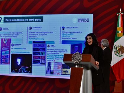 “Gasolinazo” la primera mentira del 2022, "pero se les cayó el teatrito": García Vilchis