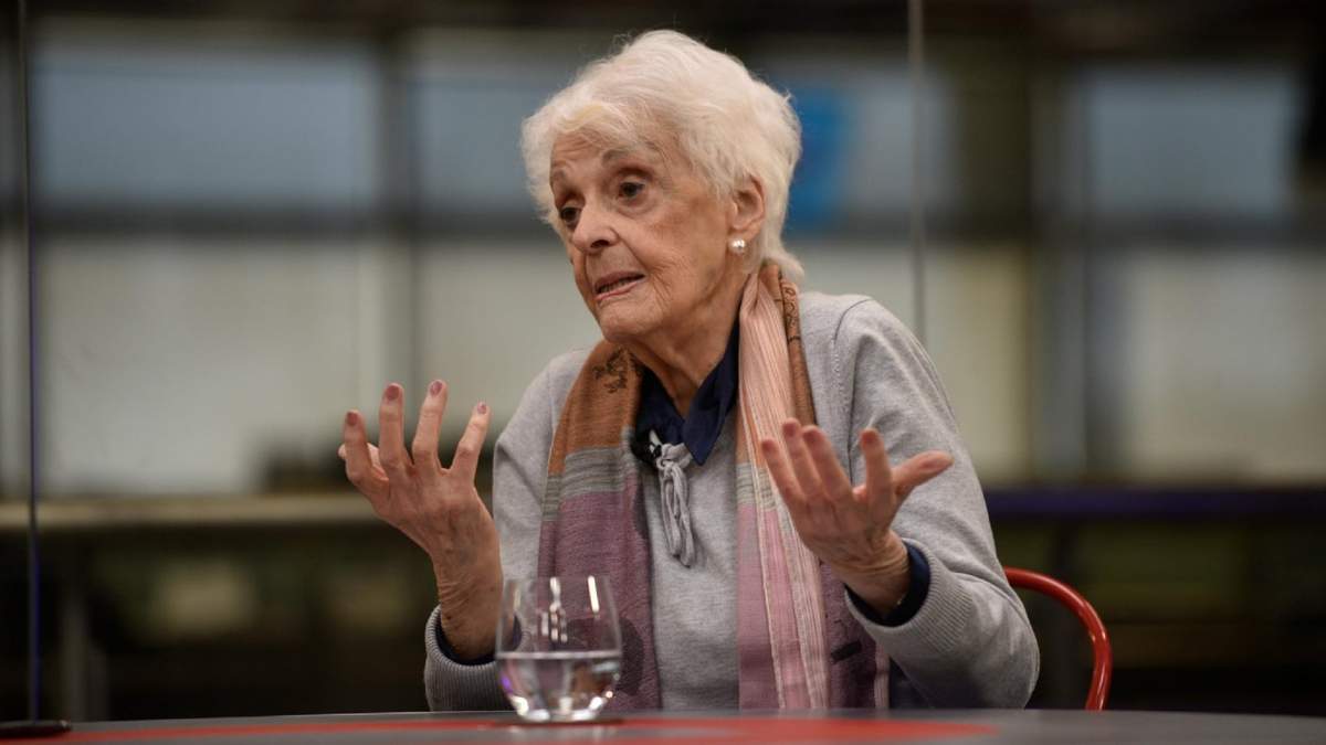 Graciela Fernández Meijide (foto: Twitter).