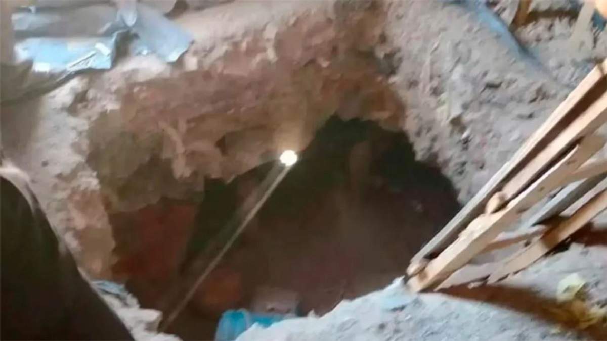El túnel tenía una extensión de 300 metros y finalizaba en una casilla cercana a la cárcel. Fuente: (NA)