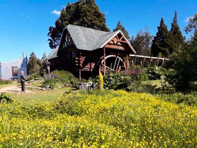 La atracción turística del Molino harinero en Chubut
