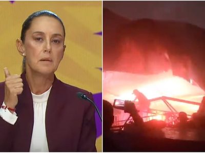 Así reaccionó Sheinbaum al colapso del escenario de MC en San Pedro Garza García
