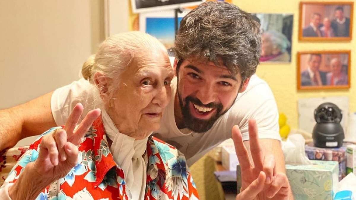 Miguel Ángel Muñoz y la Tata. Fuente: (Insagram)