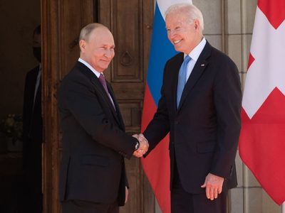 Frente a frente: Vladimir Putin y Joe Biden se reúnen en Ginebra por primera vez