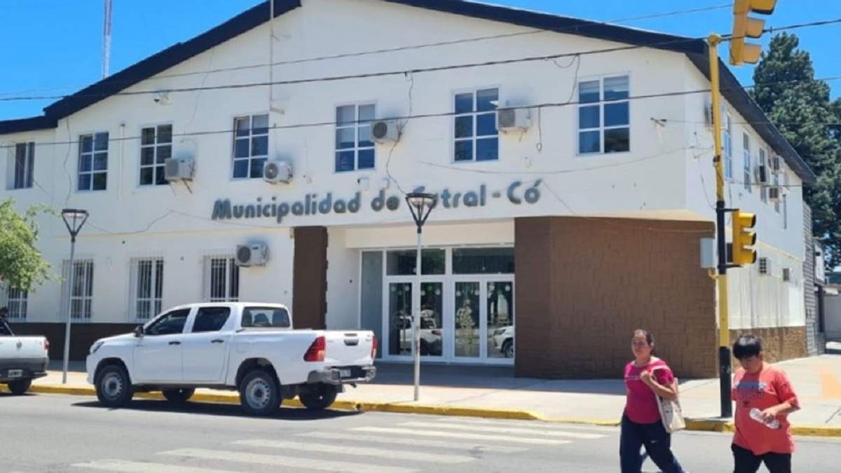 Municipalidad de Cutral Co. Fuente: (Canal 7)