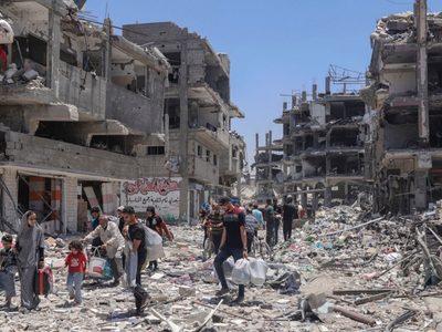 Ataque aéreo israelí mata a 20 personas en el norte de Gaza