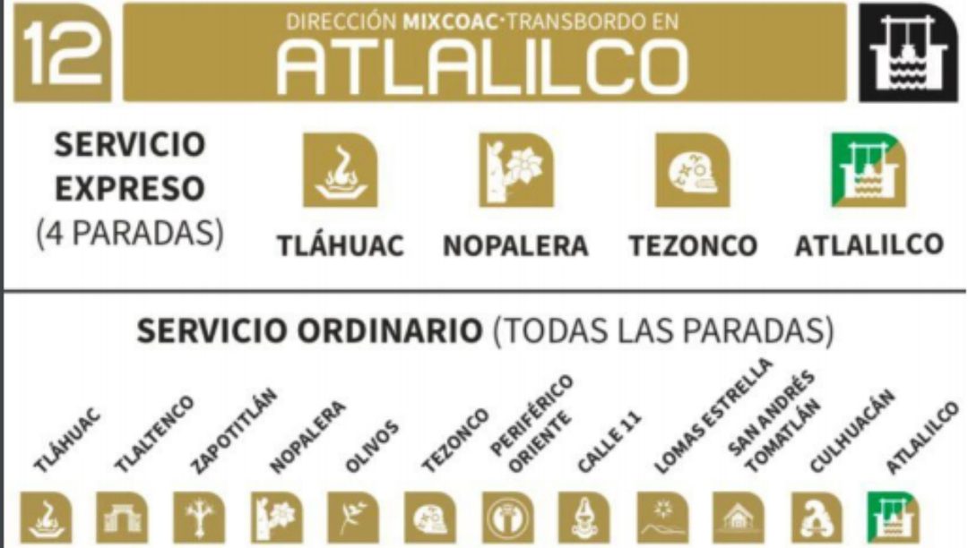 ruta-metrobus-linea-12-tlahuac