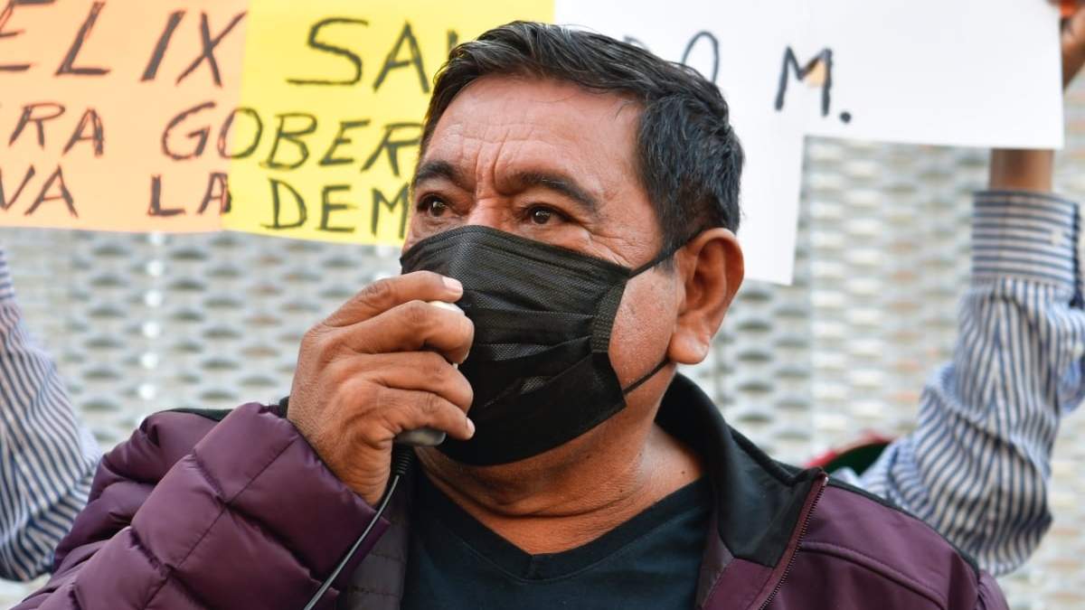 Félix Salgado Macedonio, precandidato de Morena a la gubernatura de Guerrero