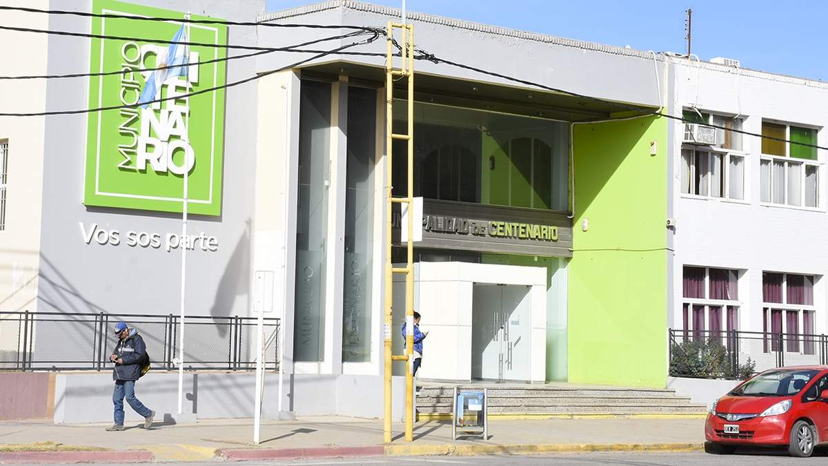 Municipalidad de Centenario. Fuente: (Facebook)