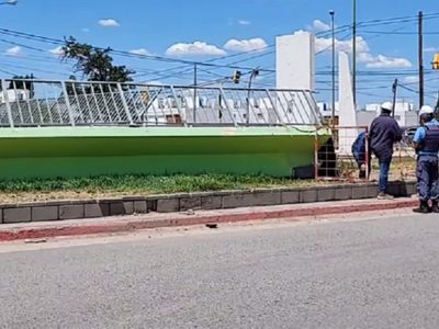 Comenzaron las tareas de reparación de la pasarela de Centenario