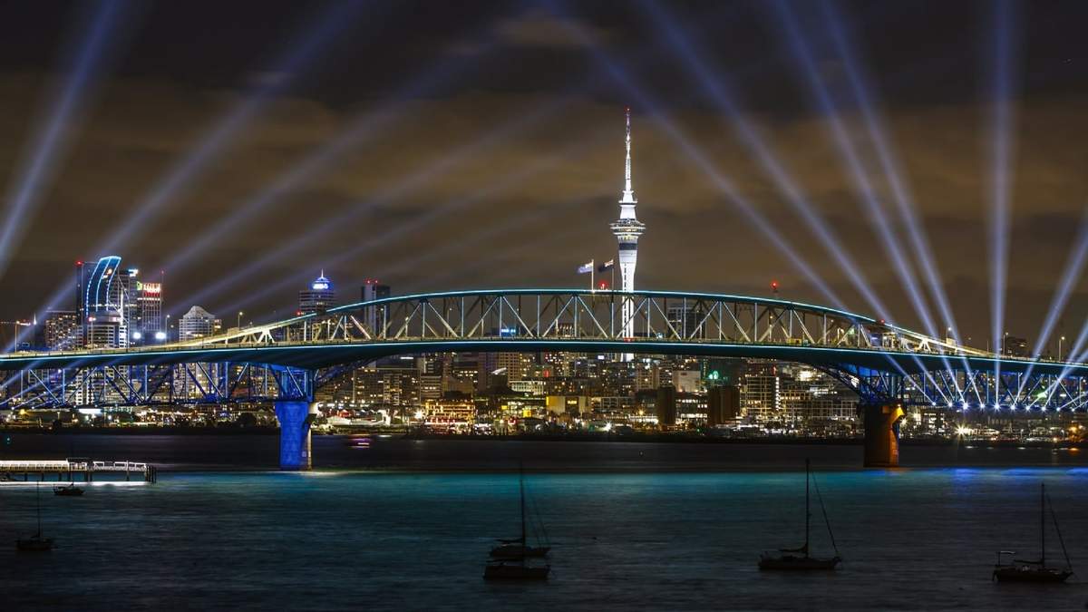 Auckland, la mayor ciudad de Nueva Zelanda. Fuente: (Twitter)