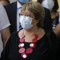 Tras afirmar que votará por el “Apruebo” a la Constitución, Michelle Bachelet llegó a Chile