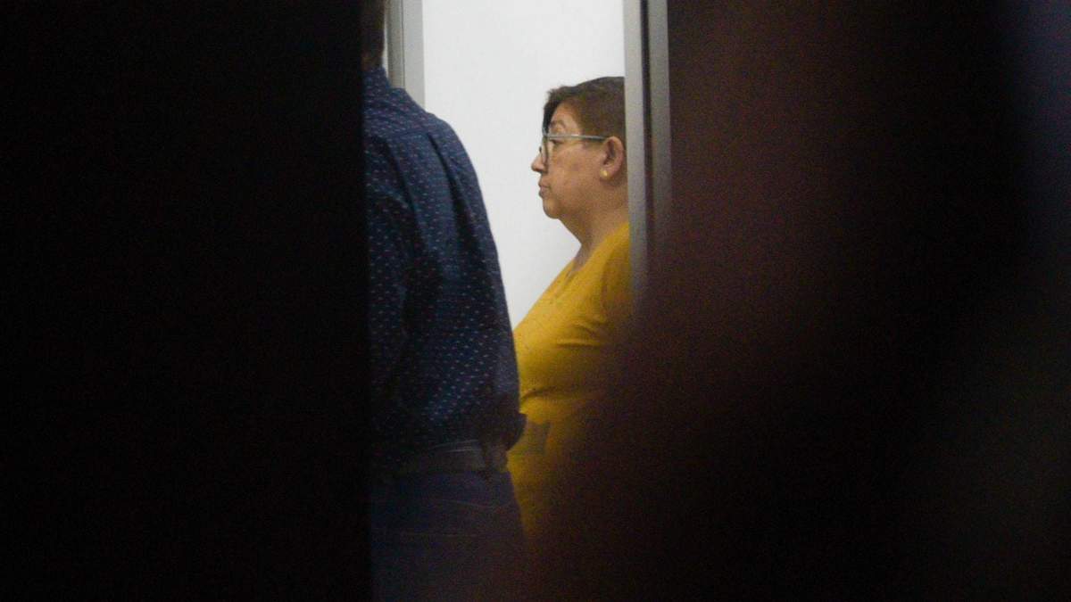 La jueza Angélica Sánchez