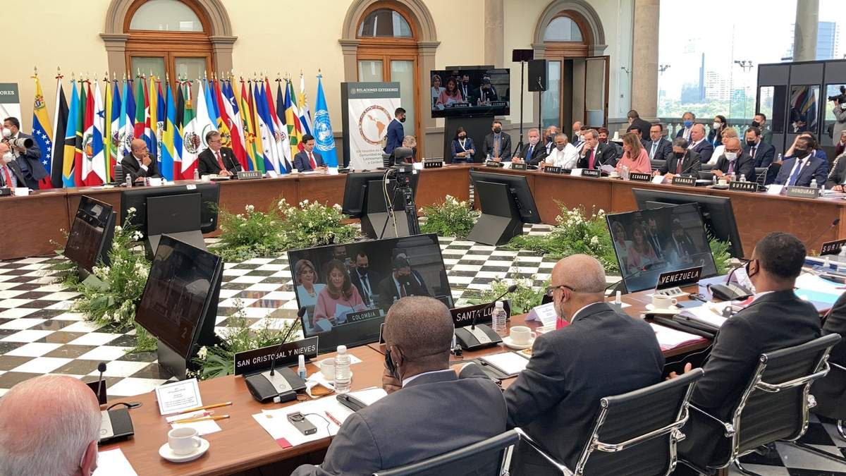 En julio se llevó a cabo una reunión de la Celac en el Castillo de Chapultepec