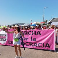Así se vivió la marcha por la democracia en ciudades del país