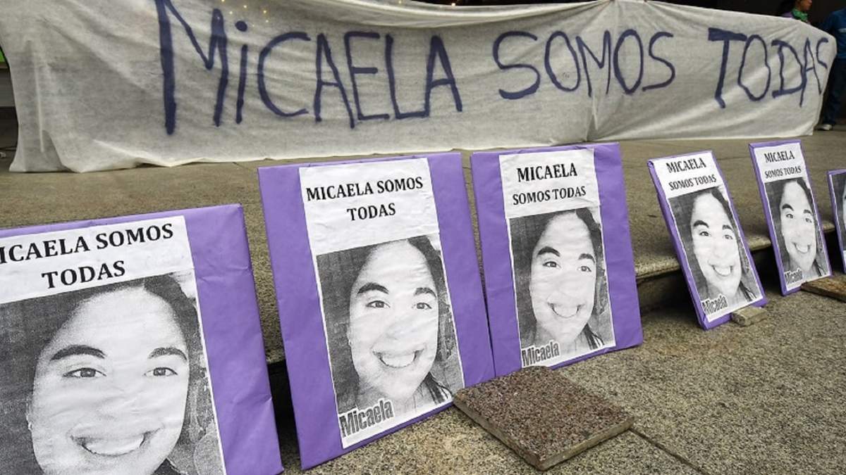 Micaela somos todas, un clamor a lo largo y ancho del país. Fuente: (Twitter)