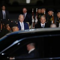 AMLO acude al AIFA para recibir en persona al presidente Joe Biden