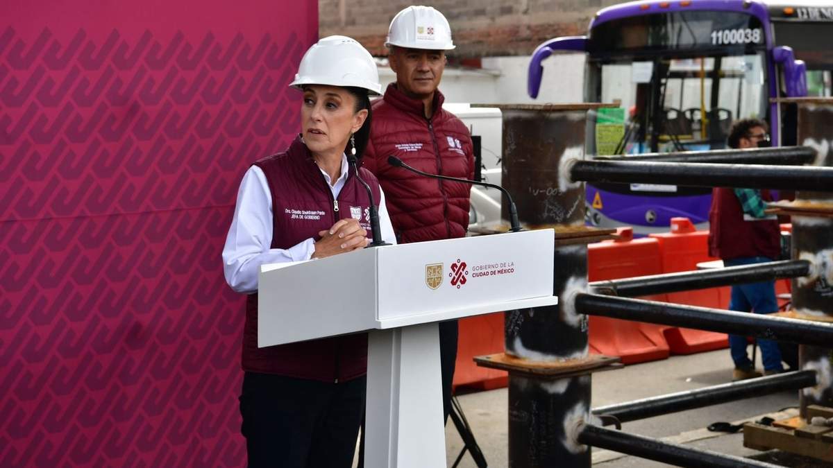 Claudis Sheinbaum, jefa de gobierno de la CDMX