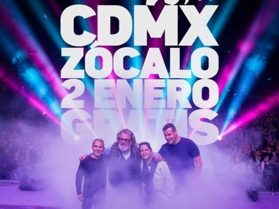 Los Amantes de Lola, Neptuna y La Barranca darán concierto gratis en el Zócalo capitalino
