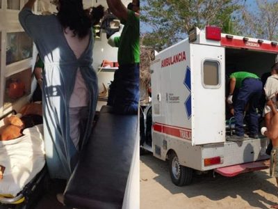 Trasladan a un hospital en México a uno de los tres argentinos atacados a machetazos