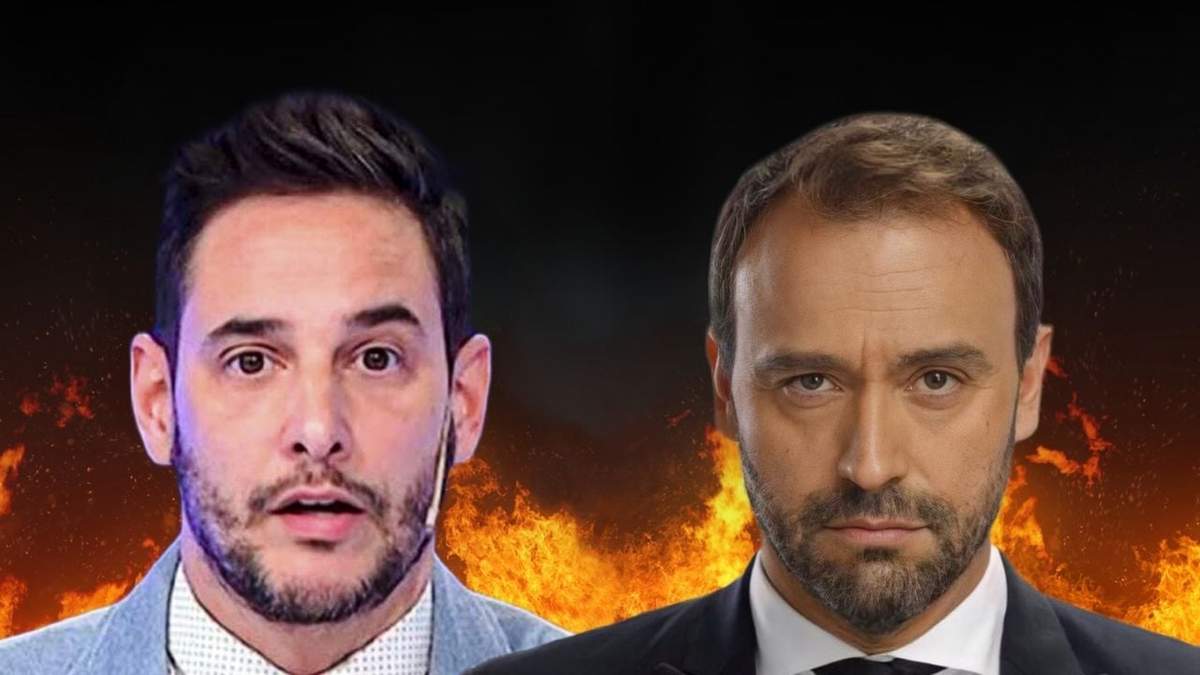 Rodrigo Lussich y Adrián Pallares, conductores de "Socios del Espectáculo". Fuente: (Minuto Neuquén)