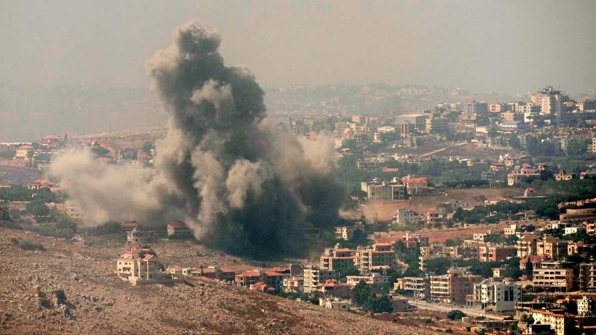 Bombardeo en Líbano