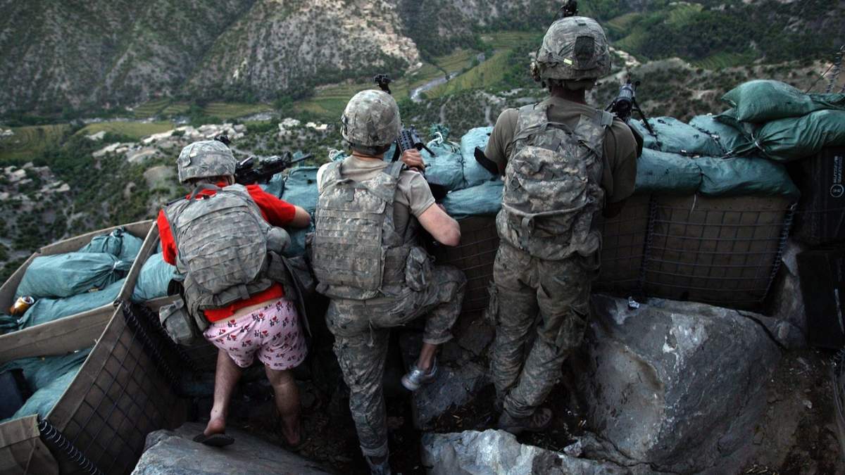 Fuerzas estadunidenses en Afganistán