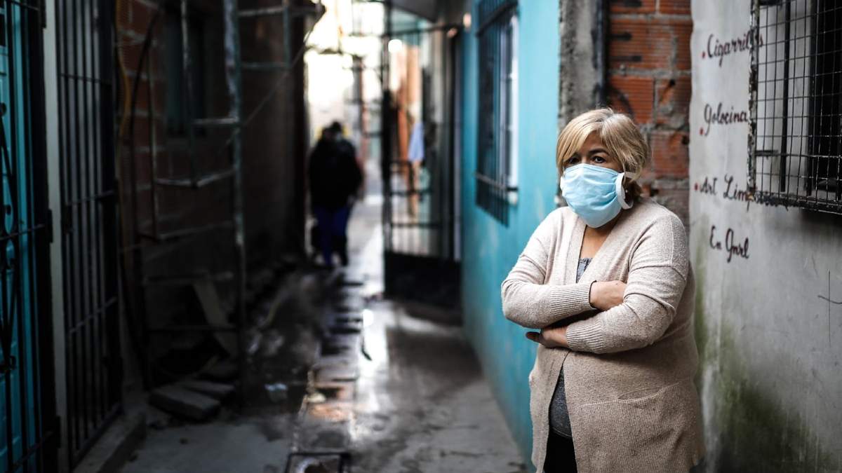 Coronavirus en los barrios vulnerables. Fuente: (Twitter)