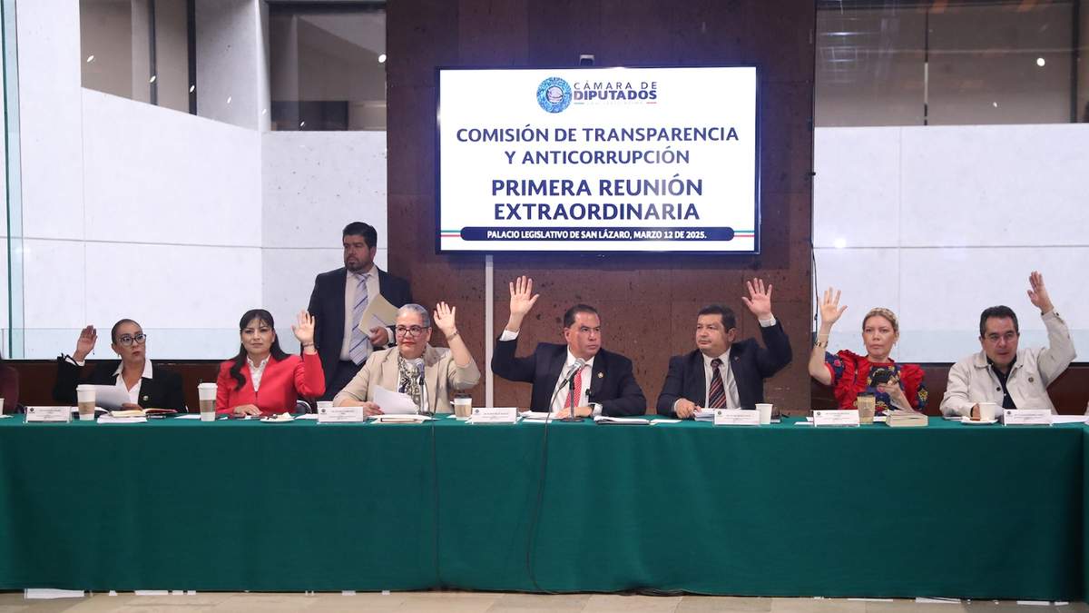 Sesión de la Comisión de Transparencia