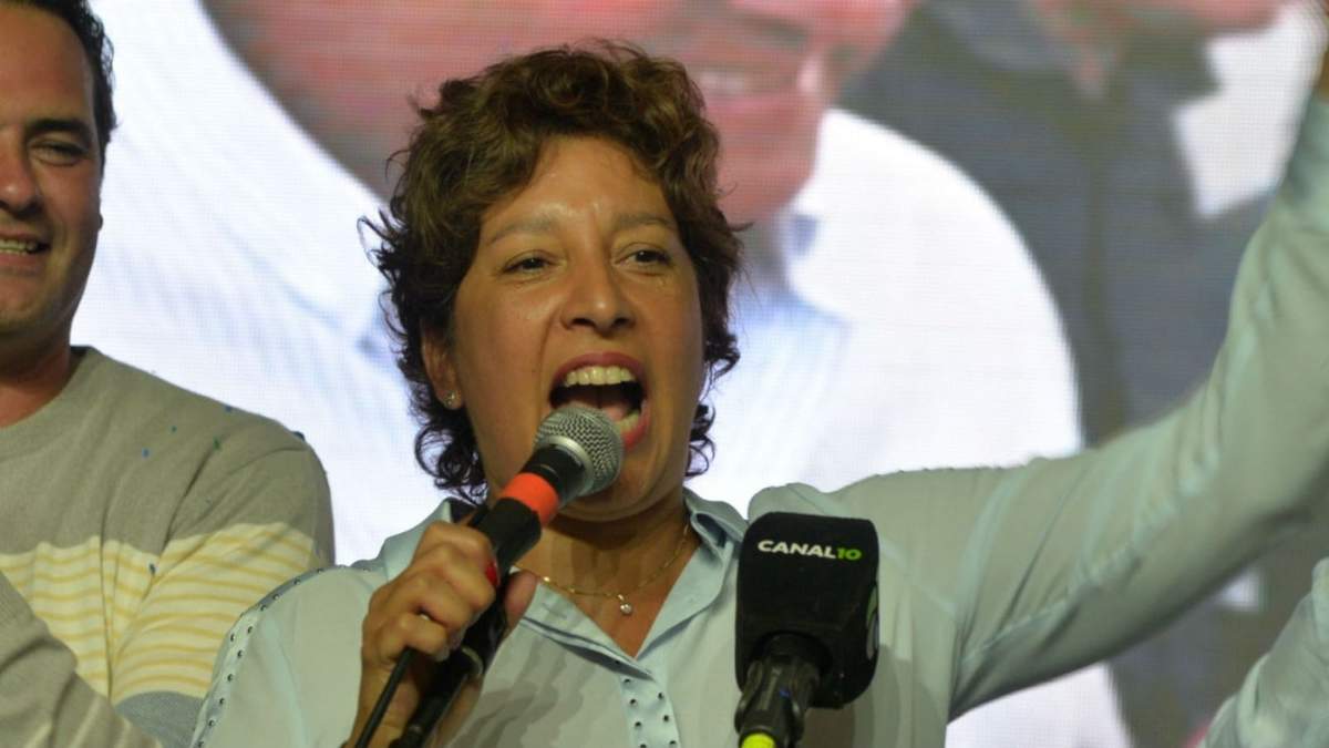Gobernadora de Río Negro, Arabela Carreras. Fuente: (Twitter)