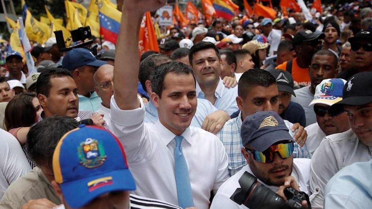El legislador Juan Guaidó