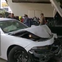 Persecución a un BMW provoca balacera y choque de policías en Circuito Interior