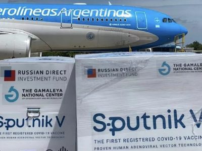 Argentina recibirá 500 litros del principio activo del componente 2 de la vacuna Sputnik V