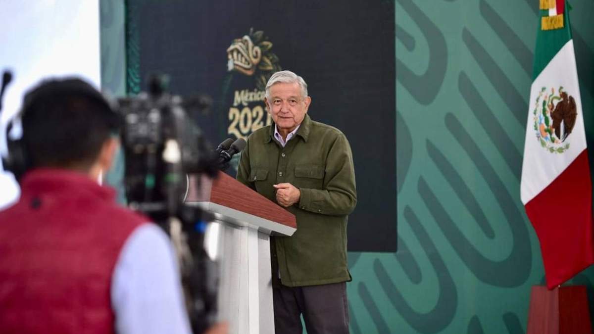 El presidente López Obrador