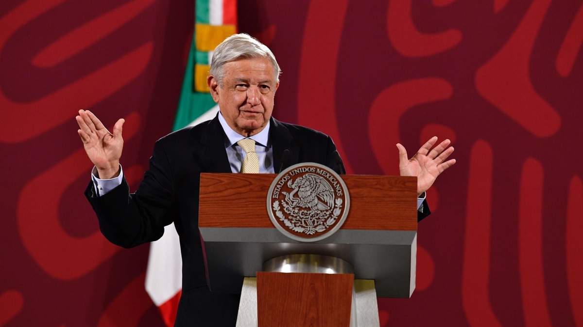 El presidente Andrés Manuel López Obrador en la mañanera