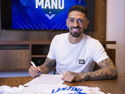Manuel Lanzini fue presentado oficialmente en Vélez