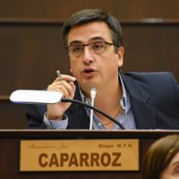 Maximiliano Caparroz se cruzó con Silvia Sapag ¿Qué le dijo?