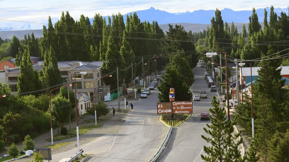 El Calafate. Fuente: (Twitter)