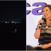 Xóchitl Gálvez aprovecha apagones para hablar de sus propuestas sobre energía