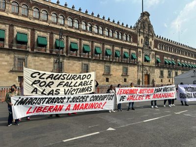 Deudos de desaparecidos por militares en Nuevo Laredo piden intervención de AMLO
