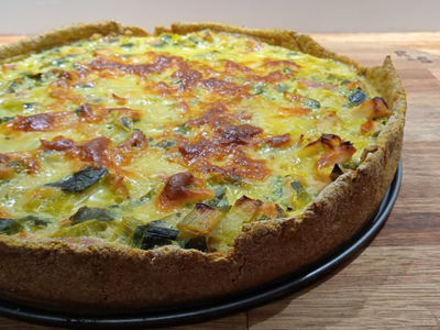 Tarta de puerro integral: ponete la 10 y prepará esta versión jugosa, crujiente y deliciosa para la cena