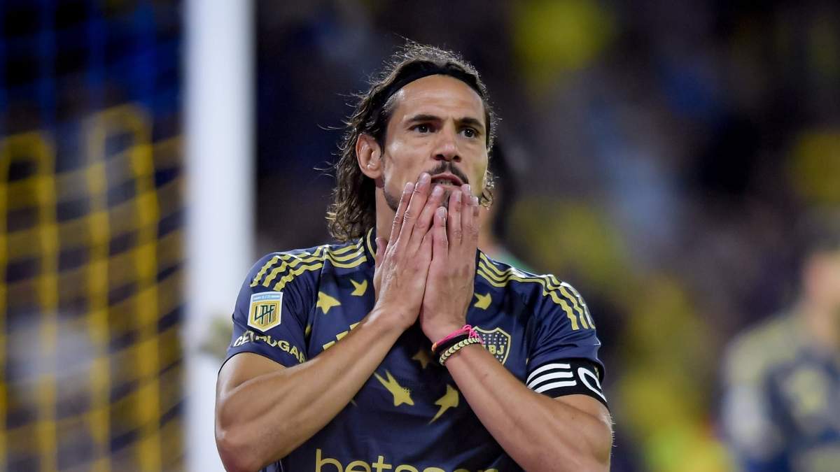 Edinson Cavani. Fuente: (Getty)