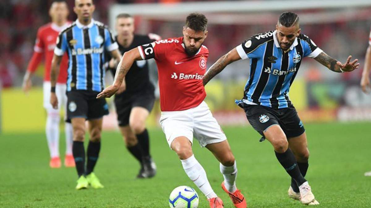 Gremio - Inter. Fuente: (Twitter).