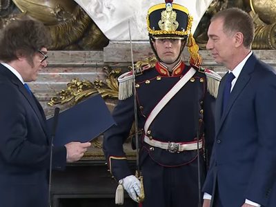 Diego Santilli juró como ministro del Interior