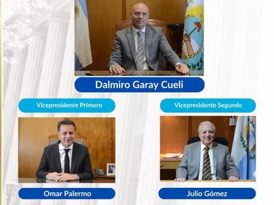 Garay fue electo presidente de la Suprema Corte por tercera vez