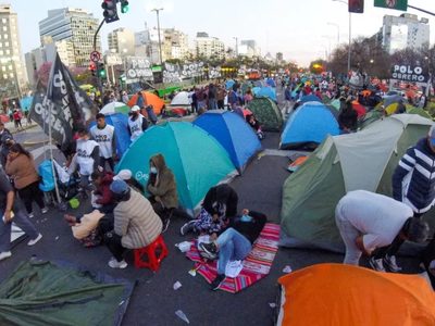 Organizaciones de piqueteros planean una marcha en contra de Massa y Tolosa Paz