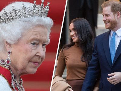 Harry y Meghan con las manos atadas: La polémica nueva prohibición de la Reina Isabel II que los com