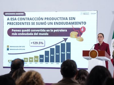 Sheinbaum anuncia que Pemex tendrá un nuevo régimen fiscal
