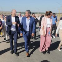 El gobernador Figueroa anunció la finalización de la Ruta 7 y nuevas obras en Centenario