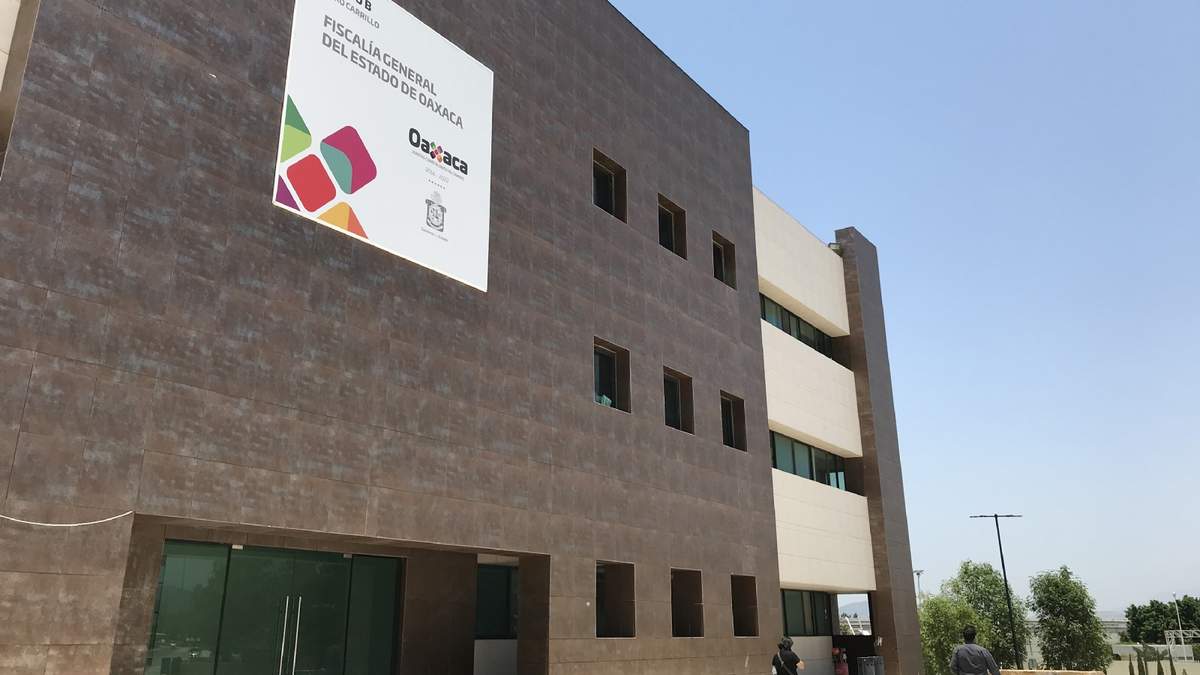 Sede de la Fiscalía de Oaxaca. Detenciones