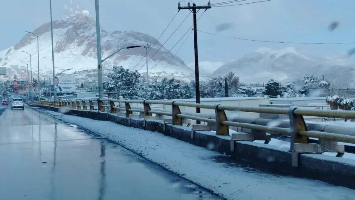 Se pronostica caída de nieve o aguanieve